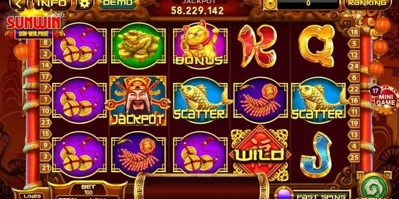 Luật chơi game slot của SUNWIN khá đơn giản, dễ nắm bắt