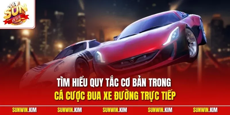 Tìm hiểu quy tắc cơ bản trong cá cược đua xe đường trực tiếp